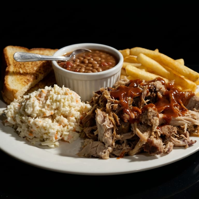 Fire-Kissed Barbecue & Crispy Fish Plates