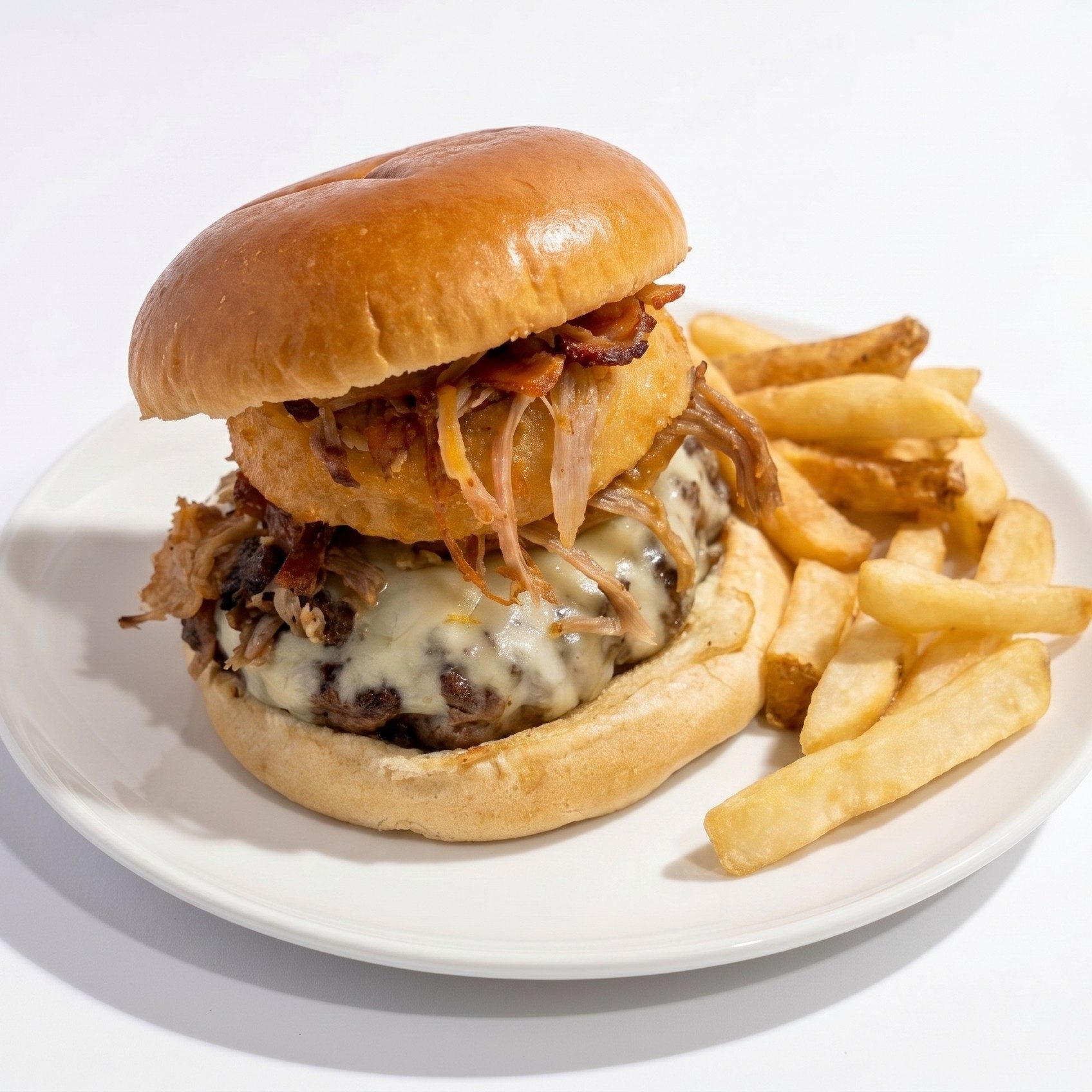 The Piggyback Burger.