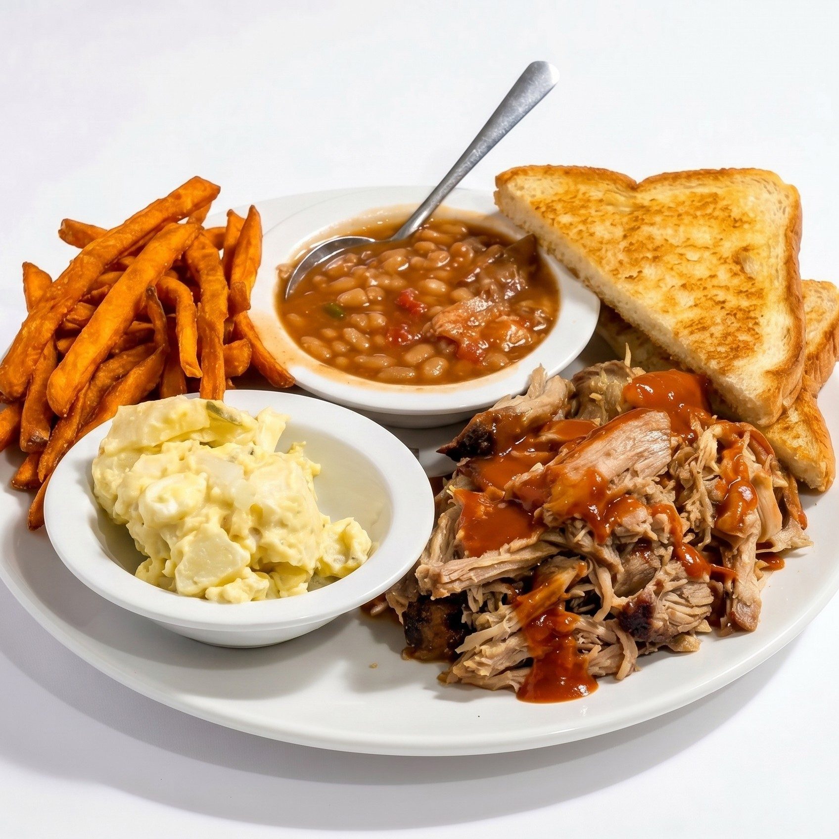 Pulled Pork Plate.