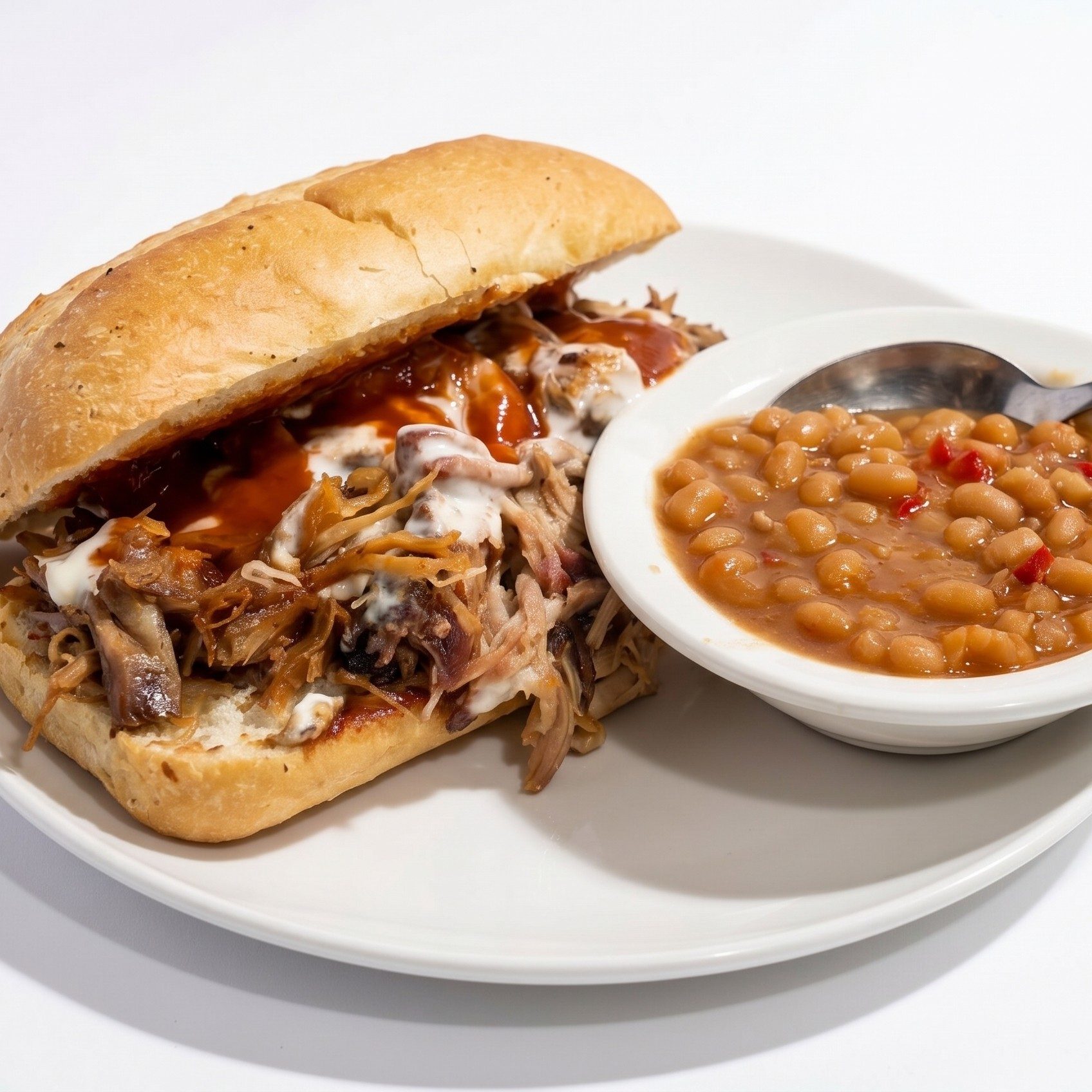 Pulled Pork Po'Boy.